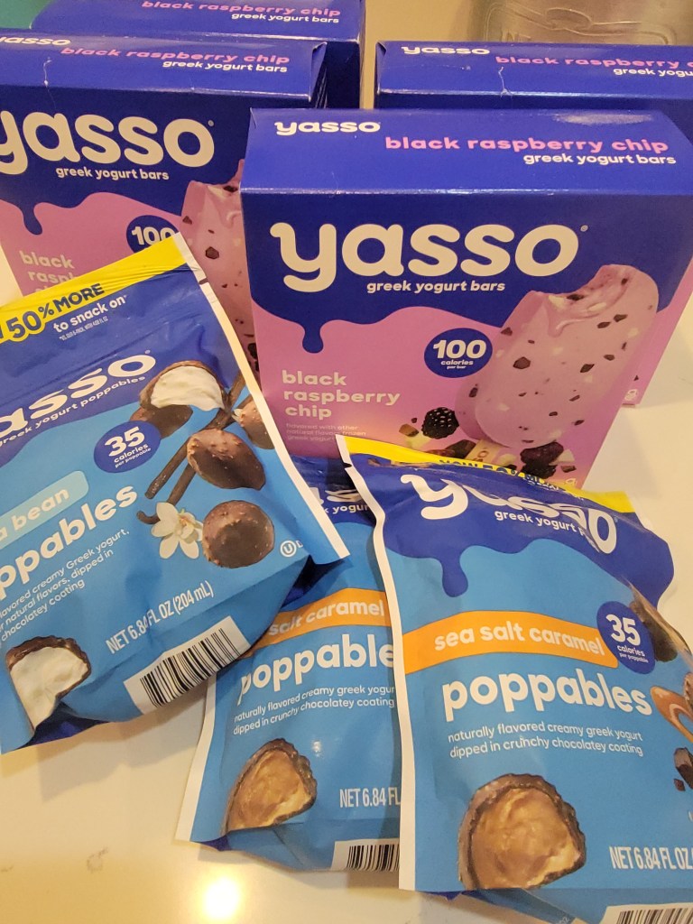 Yasso frozen Greek yogurt snacks