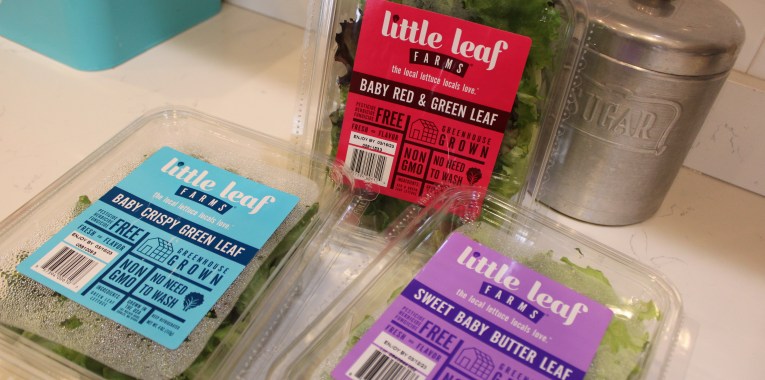 Little Leaf Farms lettuce