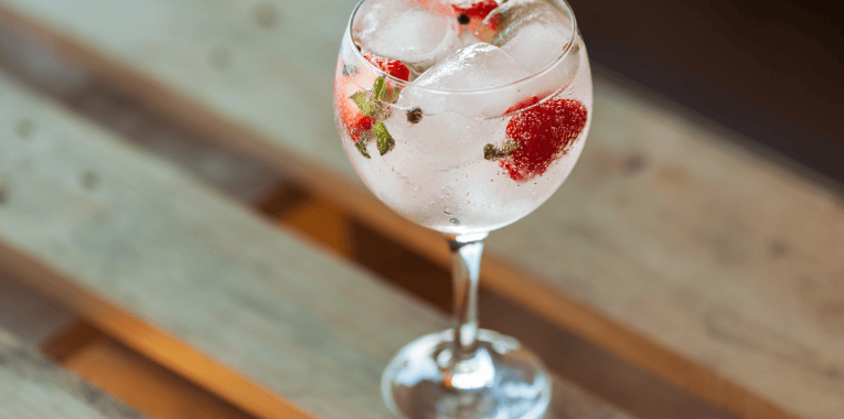 pepper tonic cocktail