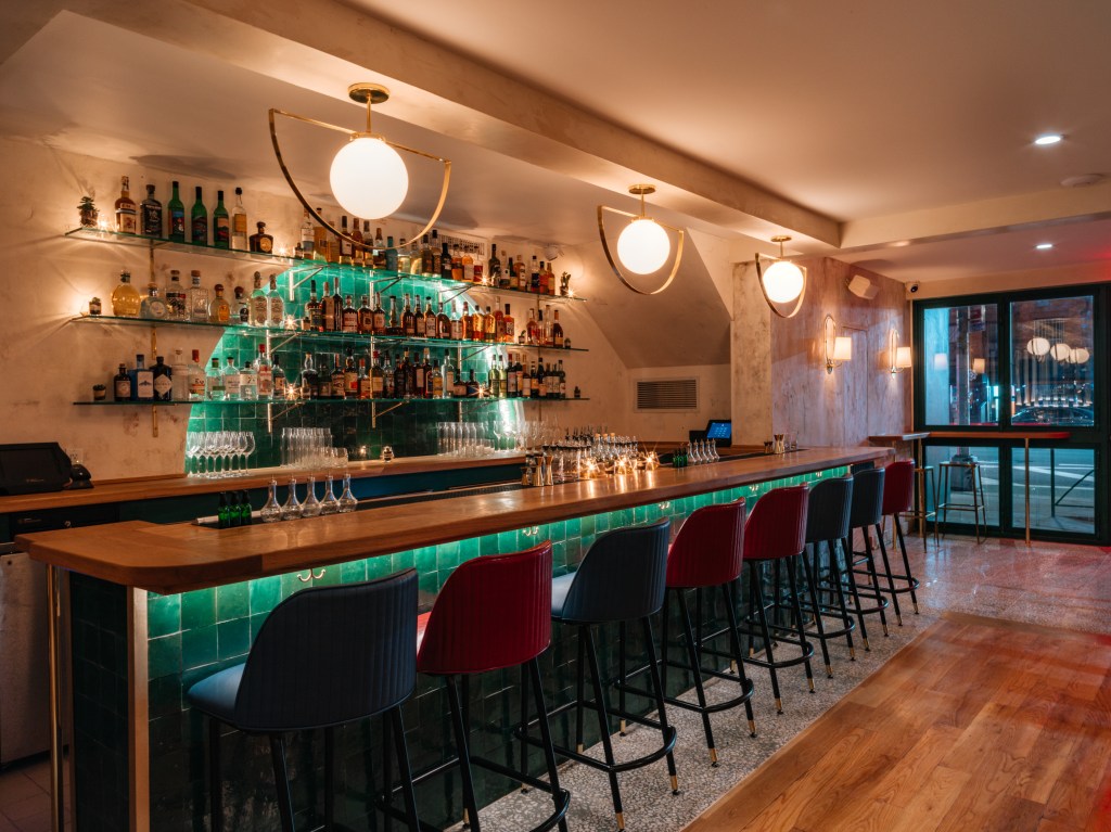 The bar at Mister Paradise