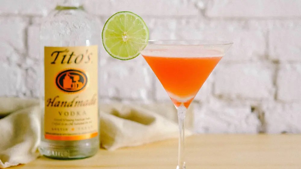 Tito's Vodka Cosmopolitan