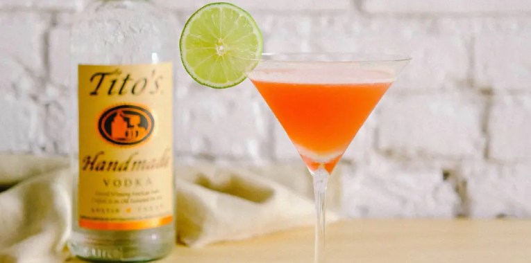 Tito's Vodka Cosmopolitan