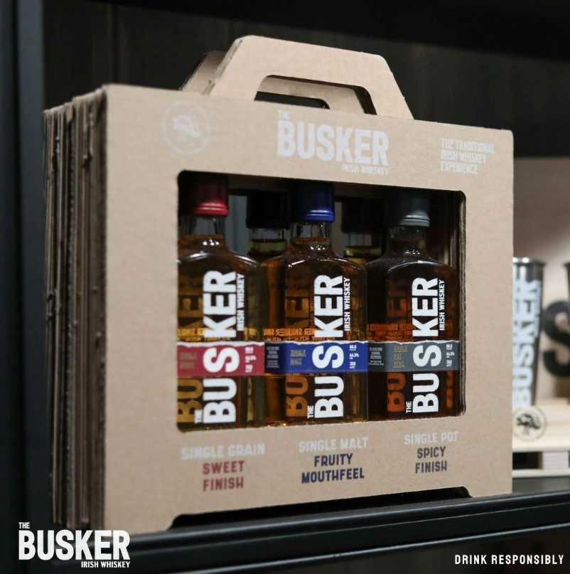 The Busker Irish Whiskey set