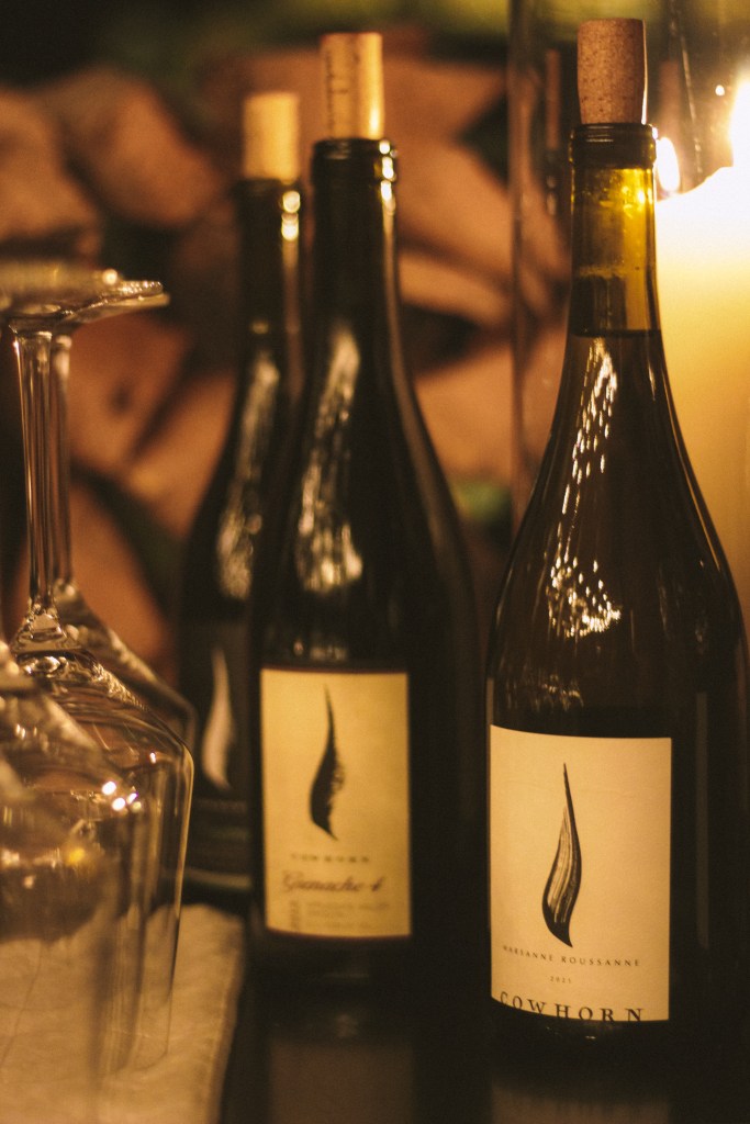 wine bottles